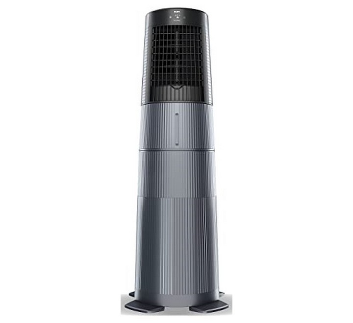 Symphony Duet i-S Personal Tower Cooling Fan For Home and Office with Honeycomb Pad Powerful Blower Auto Rotation and Low Power Consumption (DUET I-S)