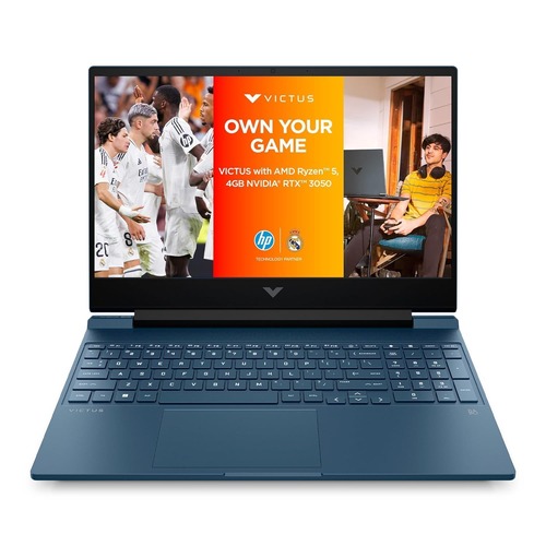 HP Victus15.6 inch Ryzen 5 5600H4GB NVIDIA RTX 3050 Gaming Laptop (16GB DDR4 512GB SSD) 144Hz IPS15.6" FHD Win 11 Office 2115-FB0178AX