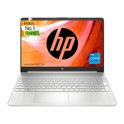 HP 15.6 Inch (15S FQ5331TU )Intel Core i5 12th Gen 1235U - (8 GB/1 TB SSD/Windows 11 Home) Thin and Light Laptop Natural Silver