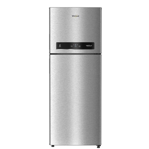 WHIRLPOOL 431L 2 Star Convertible Frost Free Double-Door Refrigerator IF INV CNV 480 ALPHA STEEL-Z(21692)