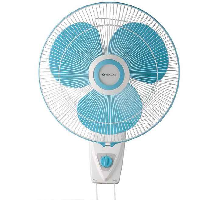 Bajaj AIRSTREAM 60 W 400 MM WALL FAN FULL COPPER MOTOR BLUE medium
