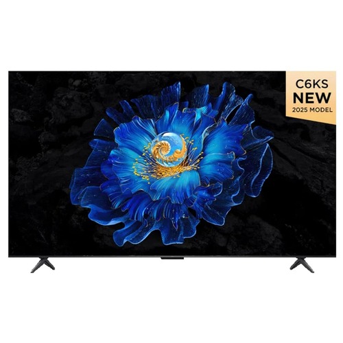 TCL 139 cm (55 inches) 4K Ultra HD Smart QD-Mini LED Google TV (Dolby Vision & Atmos Hands-Free Voice Control) 55C6KS 2025 Model