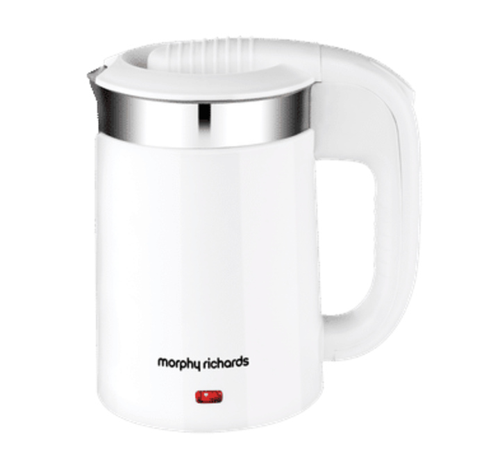 morphy richards Luxe Beauty 700 Watt 0.5 Litre Electric Kettle with Auto Shut Off (White) (590025)