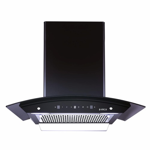 Elica 60 cm 1200 m3/hr Filterless Autoclean Kitchen Chimney with 15 Years Warranty (WDFL606HACLTWMSNERO Touch + Motion Sensor Control Black)