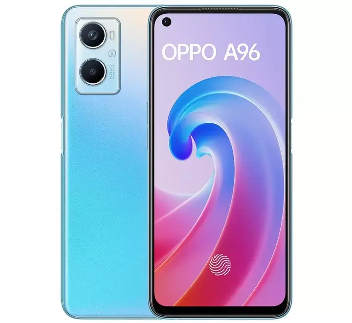 OPPO A96 (Sunset Blue 128 GB)  (8 GB RAMA96 8+128GB BLUE)
