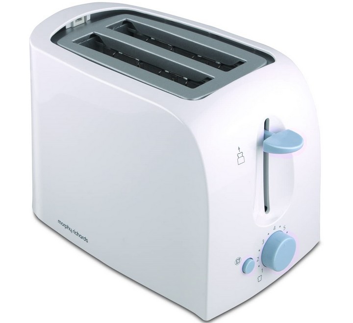 Morphy Richards AT-201 2-Slice 650-Watt Pop-Up Toaster (370052 AT-201)