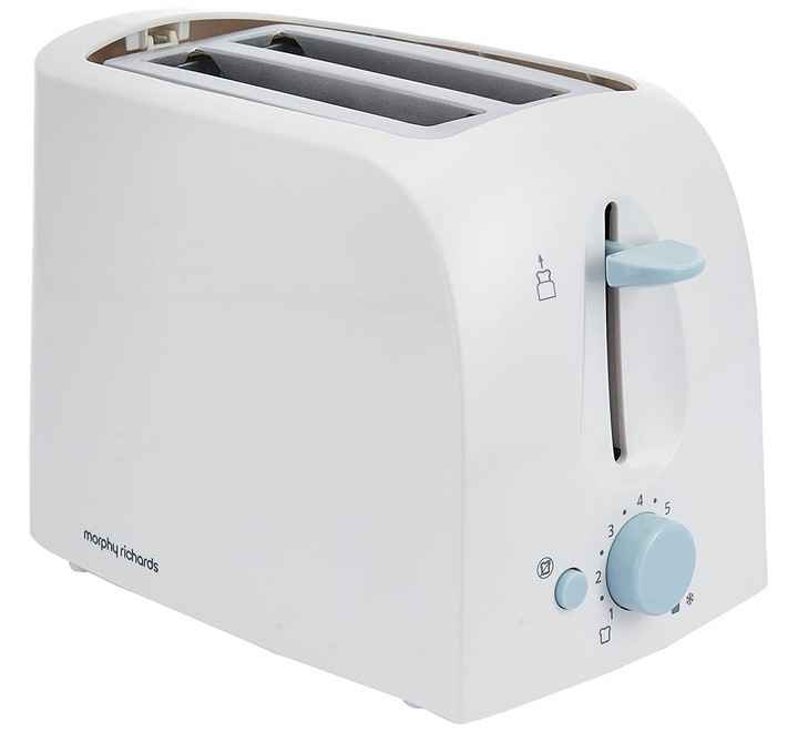 Morphy Richards AT-201 2-Slice Pop up Toaster (White)