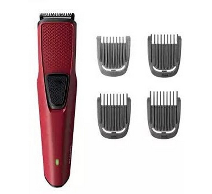 Philips BT1235/15 Skin-friendly Beard trimmer Dura Power Technology Cordless Rechargeable with USB Charging Charging indicator Travel lock (BT1235/15)