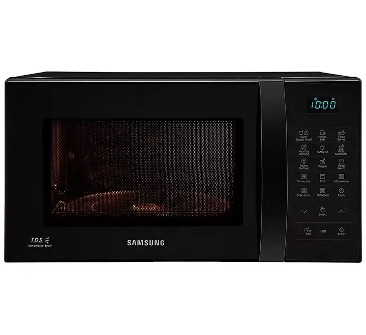 Samsung 21 Litres Convection Microwave Oven (Anti Bacterial Protection CE76JD-B1/XTL Black)