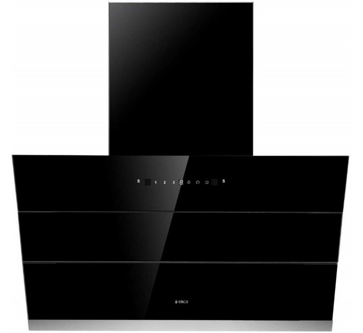 Elica 1100 m³/hr 90cm Filterless Chimney (LED Indicator EFL S 901 HAC VMS Black)