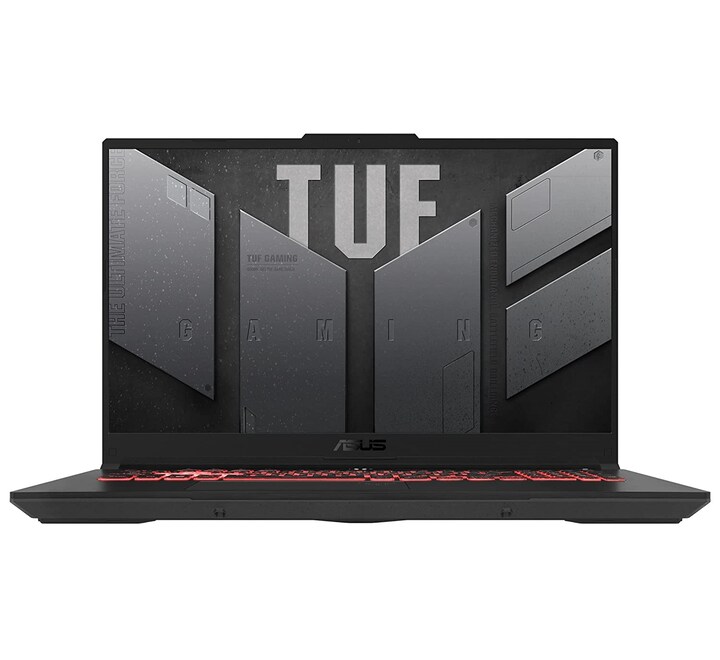 ASUS TUF Gaming A17 FA777RC-HX027WS R7 6800H/ RTX3050- 4GB/ 8G+8G/ 512G SSD/ 17.3 FHD-144hz/ Backlit KB- 1 Zone RGB/ 90Whr/ Win 11/ Office Home & Student 2019/ / McAfee(1 Year)/ 1B-Jaeger Gray (FA777RC-HX027WS)