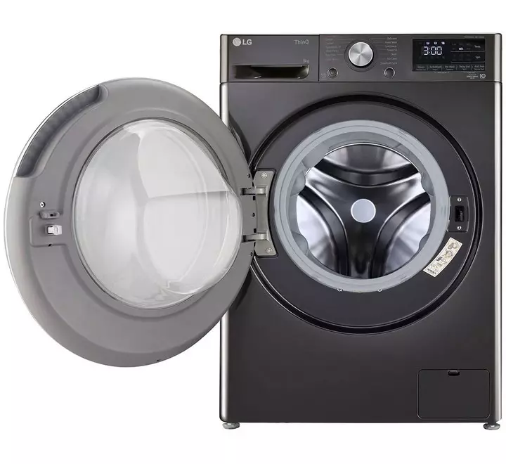 LG 8 kg 5 Star Fully Automatic Front Load Washing Machine (6 Motion Direct Drive FHP1208Z9B.ABLQEIL Black)