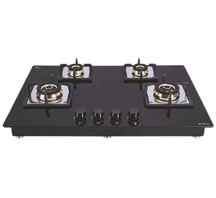 Elica Flexi FB HCT 475 DX 4 Burner Built-in Gas Hob (Automatic Ignition 2935 Black FLEXIFBHCT475DX)