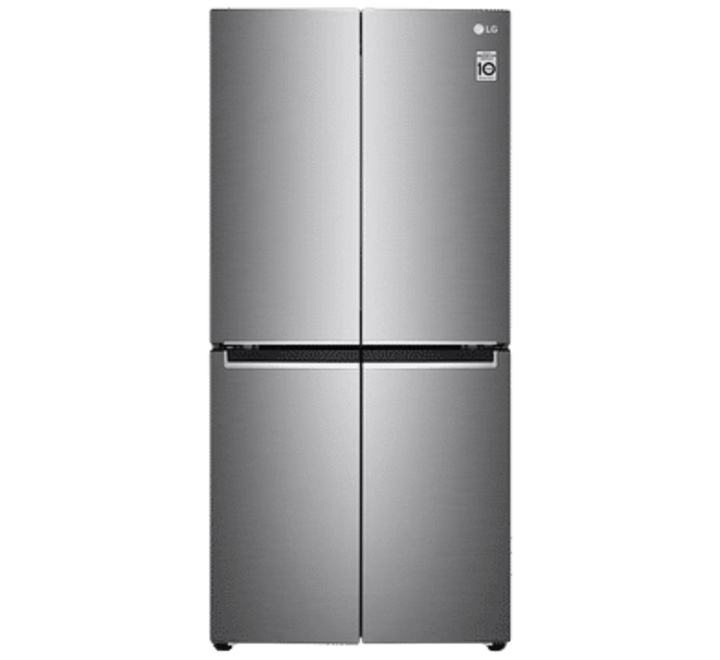 LG 594 Litres French Door Smart Wi-Fi Enabled Refrigerator with Linear Cooling Technology (GC-B22FTLVB.APZQEB Shiny Steel) (GC-B22FTLVB.APZQEBN)