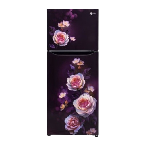 LG 242L 2 Star Double Door Refrigerator with Smart Inverter Compressor Multi-Air Flow(Purple BloomGL-N292DPBY.DPBZEBN)