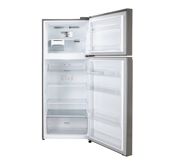 LG 408 Litres 2 Star Frost Free Double Door Convertible Refrigerator with Smart Diagnosis (GLS412SPZY.EPZZEBN)