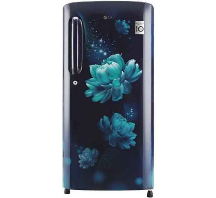 LG 190 Litres Direct Cool Inverter 3 star Single Door Refrigerator (Smart ConnectBlue Charm) (GLB201ABCX)