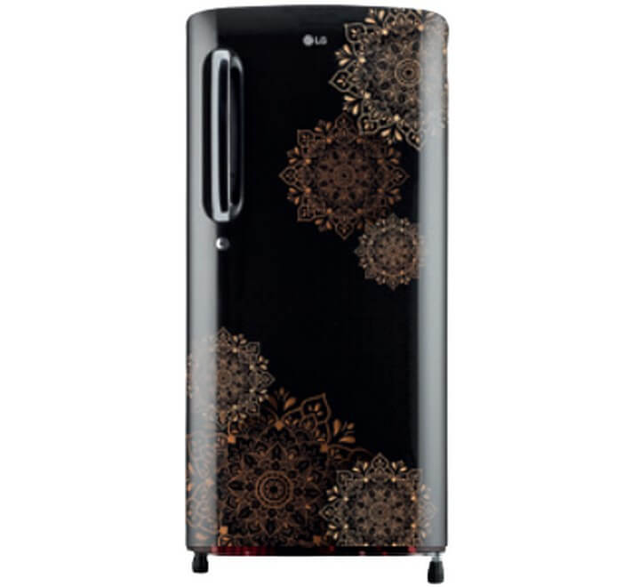 LG 190 L 5 Star Direct-Cool Single Door Refrigerator (GL-B201AERZ Ebony Regal) (GLB201AERZ)