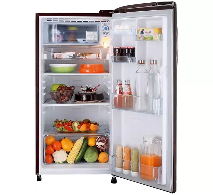 LG 190 Litres 3 Star Direct Cool Single Door Refrigerator (Antibacterial Gasket GLB201ASED.ASEZEB Scarlet Euphoria)