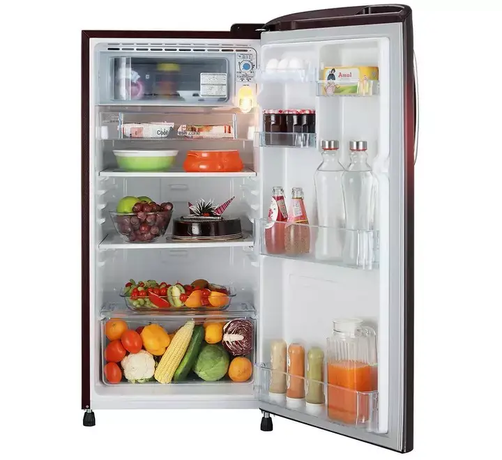 LG 190 Litres 3 Star Direct Cool Single Door Refrigerator (Antibacterial Gasket GLB201ASPD.ASPZEB Scarlet Plumeria)