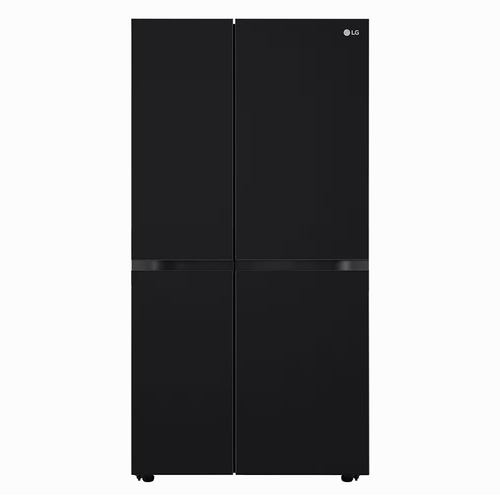 LG 650Litres 3 Star Side by Side Refrigerator with Smart Inverter Compressor(GLB257DBM3.DBMZEBN)Black Mirror