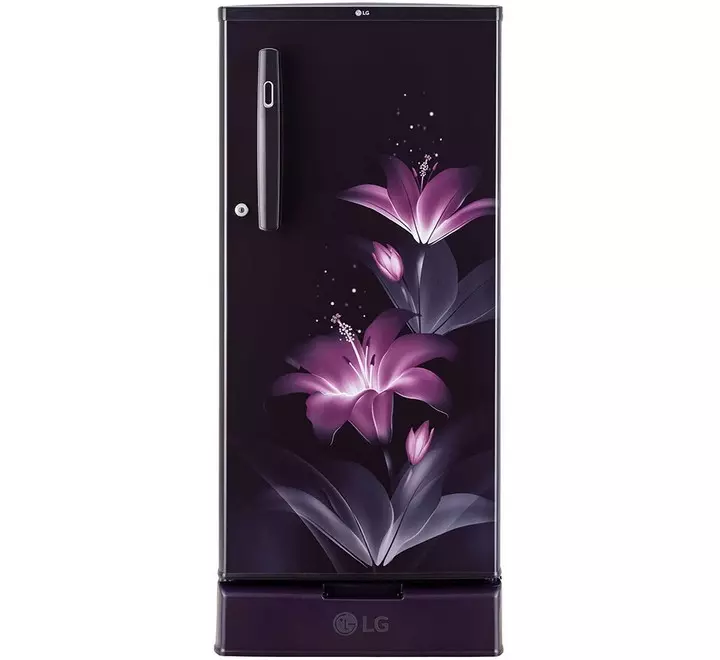 LG 190 L Direct Cool Single Door 1 Star Refrigerator (Purple Glow GLD199OPGB)