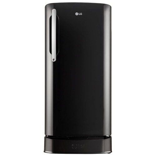 LG Single Door Direct Cool 204 Litres 5 Star Refrigerator with Smart Inverter Compressor Smart Connect Technology(GLD211HESZ.AESZ) Ebony Sheen