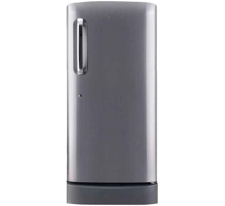 LG 215L 3 Star Direct-cool Single Door Refrigerator (GL-D221APZD Glossy Steel Base Stand with Drawer)