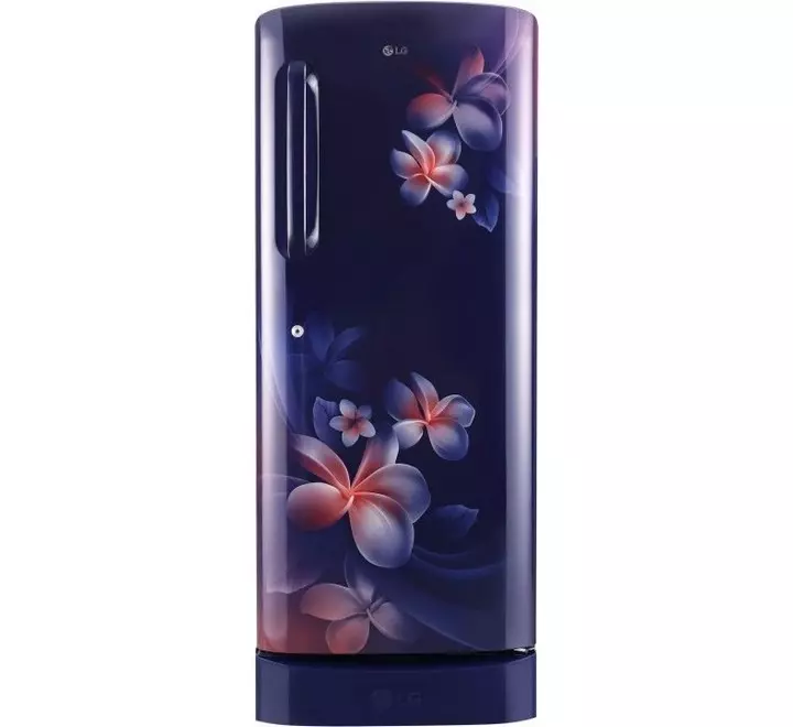 LG 235 L 3 Star Direct Cool Single Door Refrigerator (GL-D241ABED-Toughened Glass Blue Euphoria) (GLD241ABED)