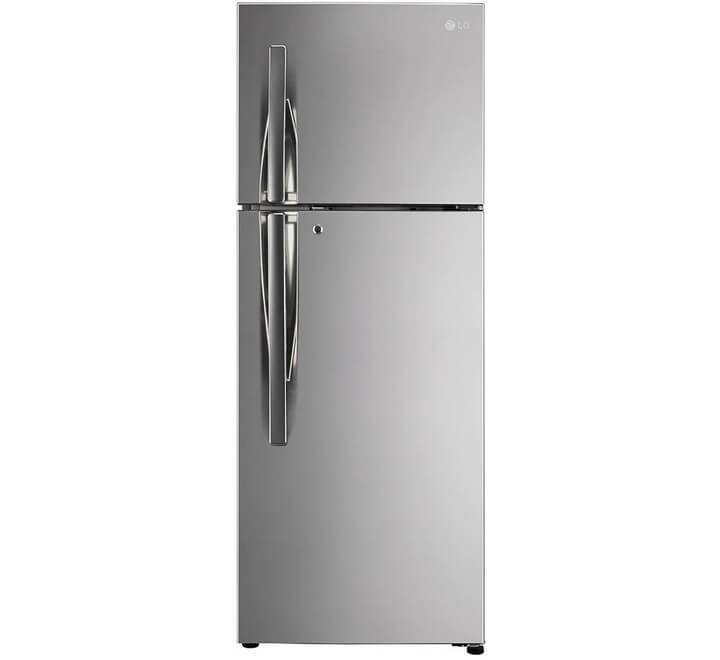 LG 284L 3 Star Convertible+ Fridge with Smart Inverter Compressor Double Door Refrigerator (GLS302RPZX)