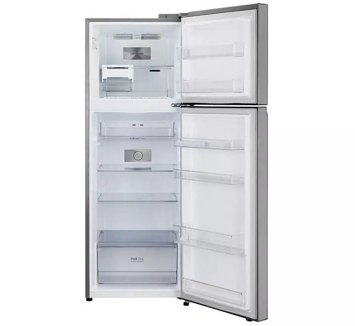 LG 360 Ltrs Frost Free Double Door Refrigerator (GLS382SPZY Shiny Steel)