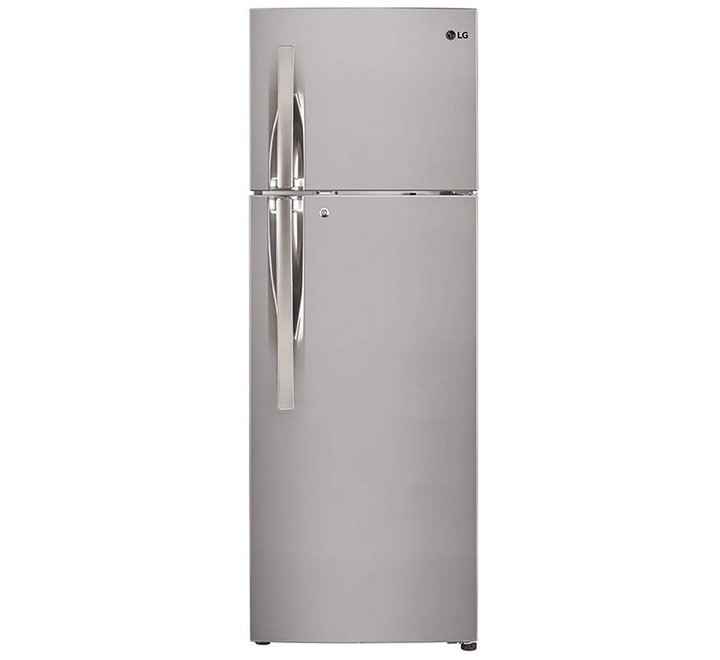 LG 308 L 2 Star Smart Inverter Frost-Free Double Door Refrigerator (GL-T322RPZY Shiny Steel Convertible)