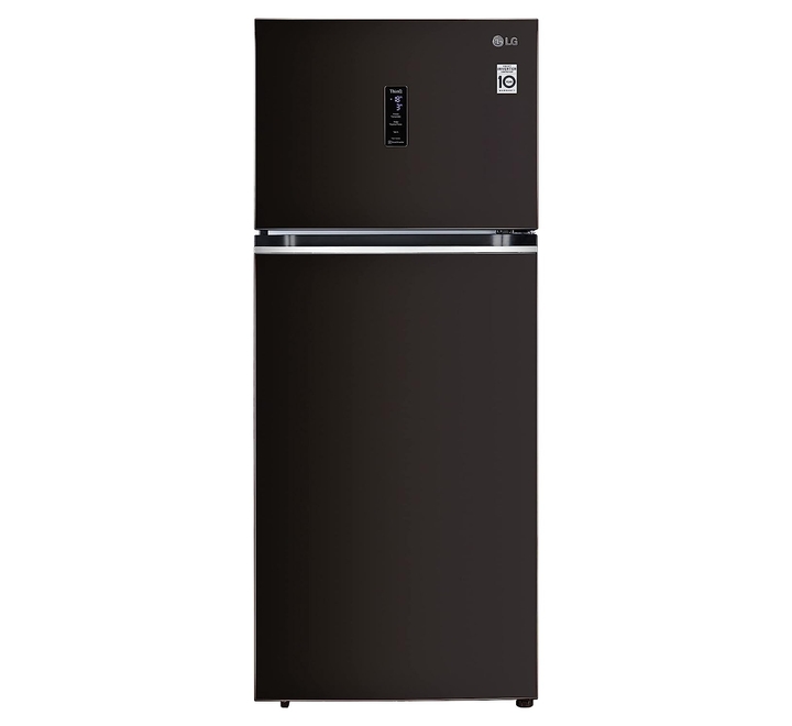 LG 398 L 3 Star Frost-Free Smart Inverter Wi-Fi Double Door Refrigerator (GL-T422VRSX Russet Sheen Convertible & Door Cooling plus Gross Volume – 423 Ltr) (GLT422VRSX.ERSZEBN)