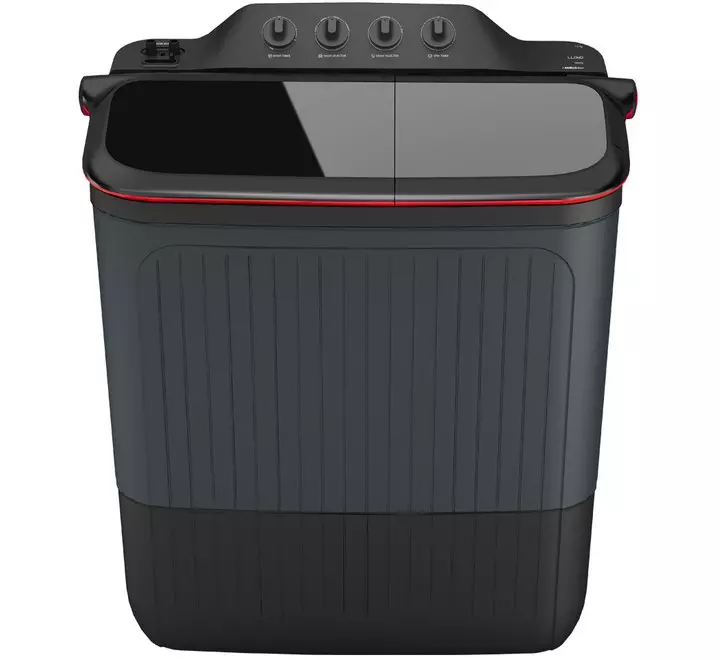 Lloyd 7.5 Kg 5 Star Elante Series Semi Automatic Top Loading Washing Machine (GLWMS75ARGEL)