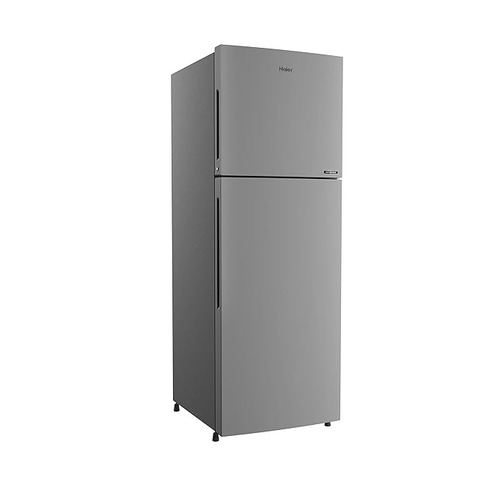 Haier 278 L 3 Star Inverter Frost-Free Double Door Refrigerator (HEF-27TMS-E Moon Silver)