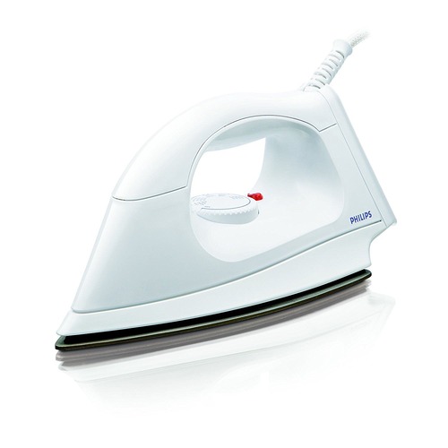 Philips 1000-Watt Plastic Body PTFE Coating Dry Iron(HI-113/28)