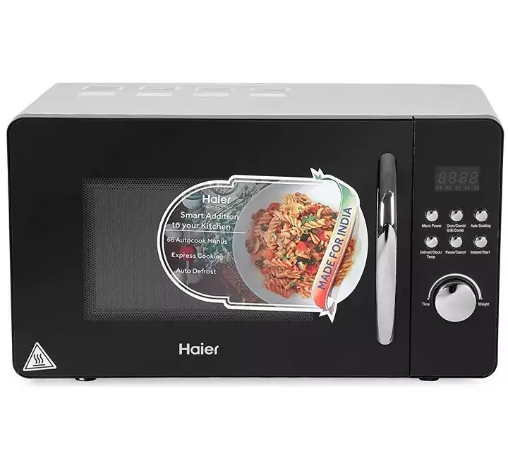 Haier 20 L Convection Microwave Oven  (HIL2001CWPH Black & White)