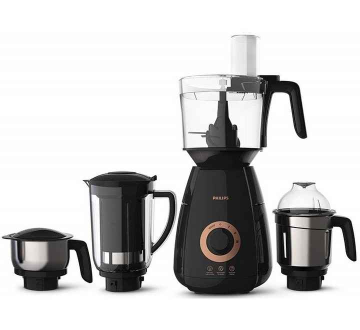 Philips Avance Collection HL7707 750 W Mixer Grinder 4 Jars Black
