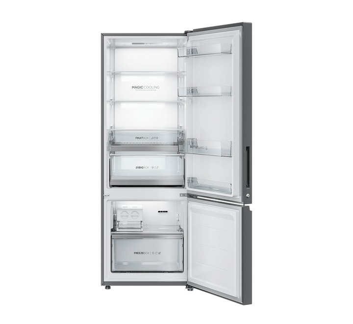 Haier 445 Litres 2 Star Frost Free Double Door Bottom Mount Convertible Refrigerator with Triple Inverter Technology (HRB4952CKG-P)