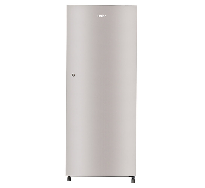 Haier 190 litres 3 Star Single Door Refrigerator Inox Steel HRD-2103BIS-P (HRD2103BIS-P)