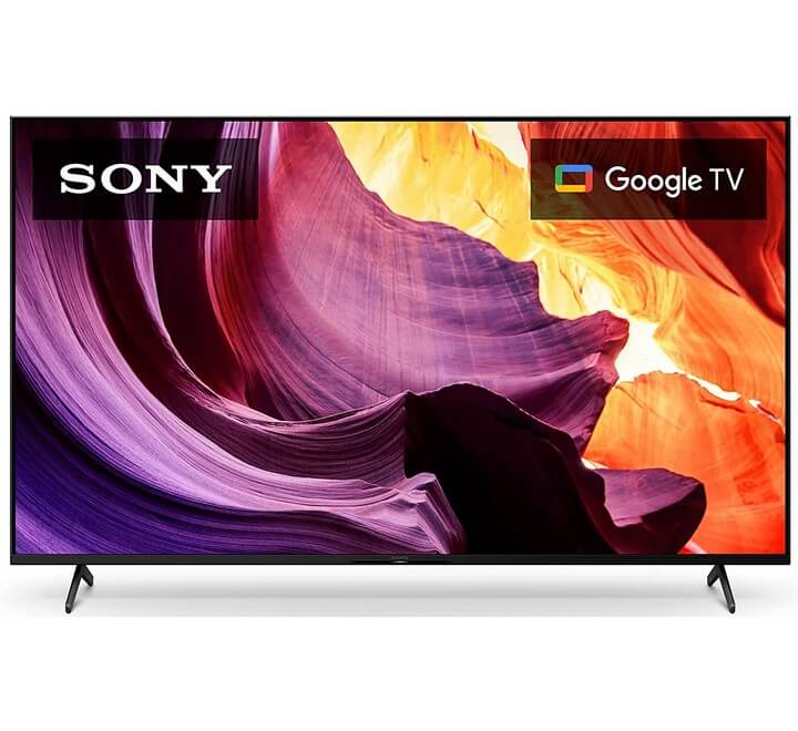 Sony 55 Inch 4K Ultra HD TV X80K Series: LED Smart Google TV with Dolby Vision HDR KD55X80K- 2022 Model