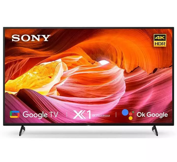 Sony Bravia 164 cm (65 inches) 4K Ultra HD Smart LED Google TV KD-65X75K (Black) (2022 Model) | with Alexa Compatibility
