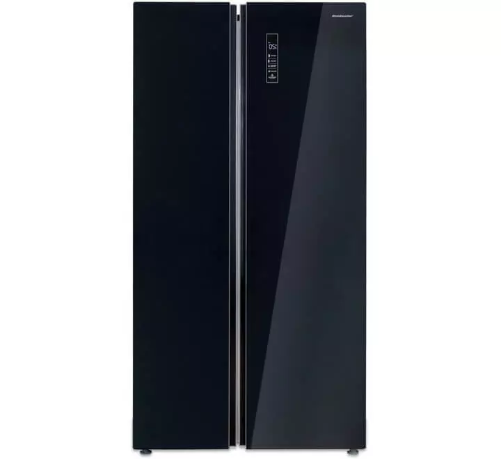 Kelvinator 584 litres Side By Side Refrigerator Black KRS-B600BKG