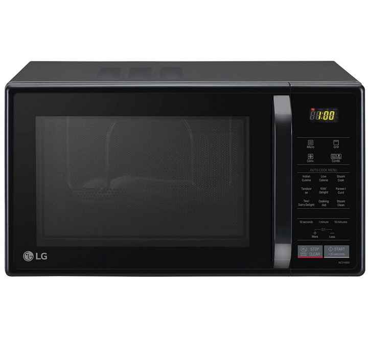 LG 21 L Convection Microwave Oven (MC2146BG.DBKQILN Glossy Black)