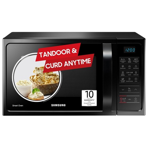 SAMSUNG 28L Convection Microwave Oven with Curd Making(MC28A5013AK/TL Black