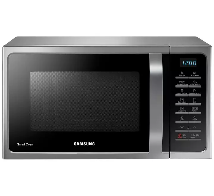 Samsung 28 L Convection Microwave Oven (MC28A5025VS/TL Silver slimfry)