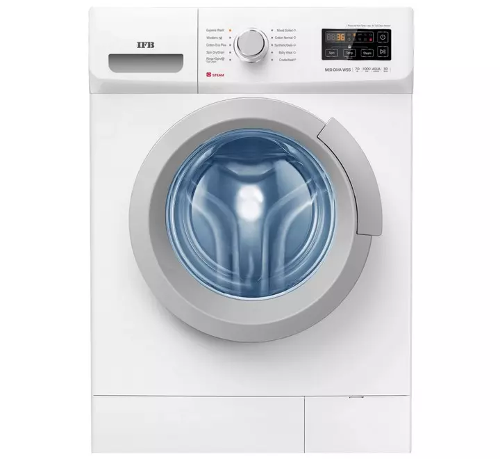 IFB 7 kg with Steam Wash Aqua Energie Anti-Allergen Fully Automatic Front Load with In-built Heater White  (NEO DIVA WSS 7010) (NEO DIVA WSS 7KG)