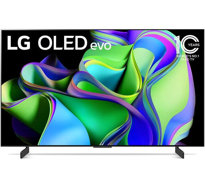 LG OLED evo C3 42 (106cm) 4K Smart TV | TV Wall Design | WebOS | Gaming TV (OLED42C3PSA.ATR)