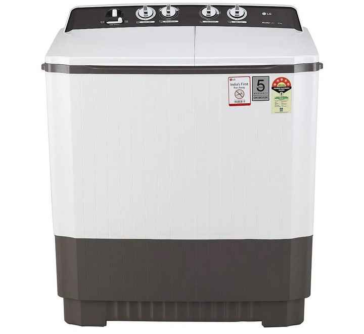 LG 9 kg Semi-Automatic Top Loading Washing Machine (P9040RGAZ Dark Grey)