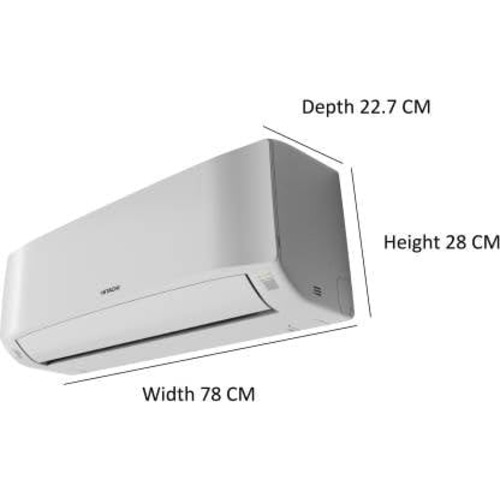 HITACHI 1 Ton 3 Star Toushi Plus 3200XL Inverter Split AC Copper Condenser Superfine Mesh Filter(RAC312WCAIE-O)RAKE312PCAIBS